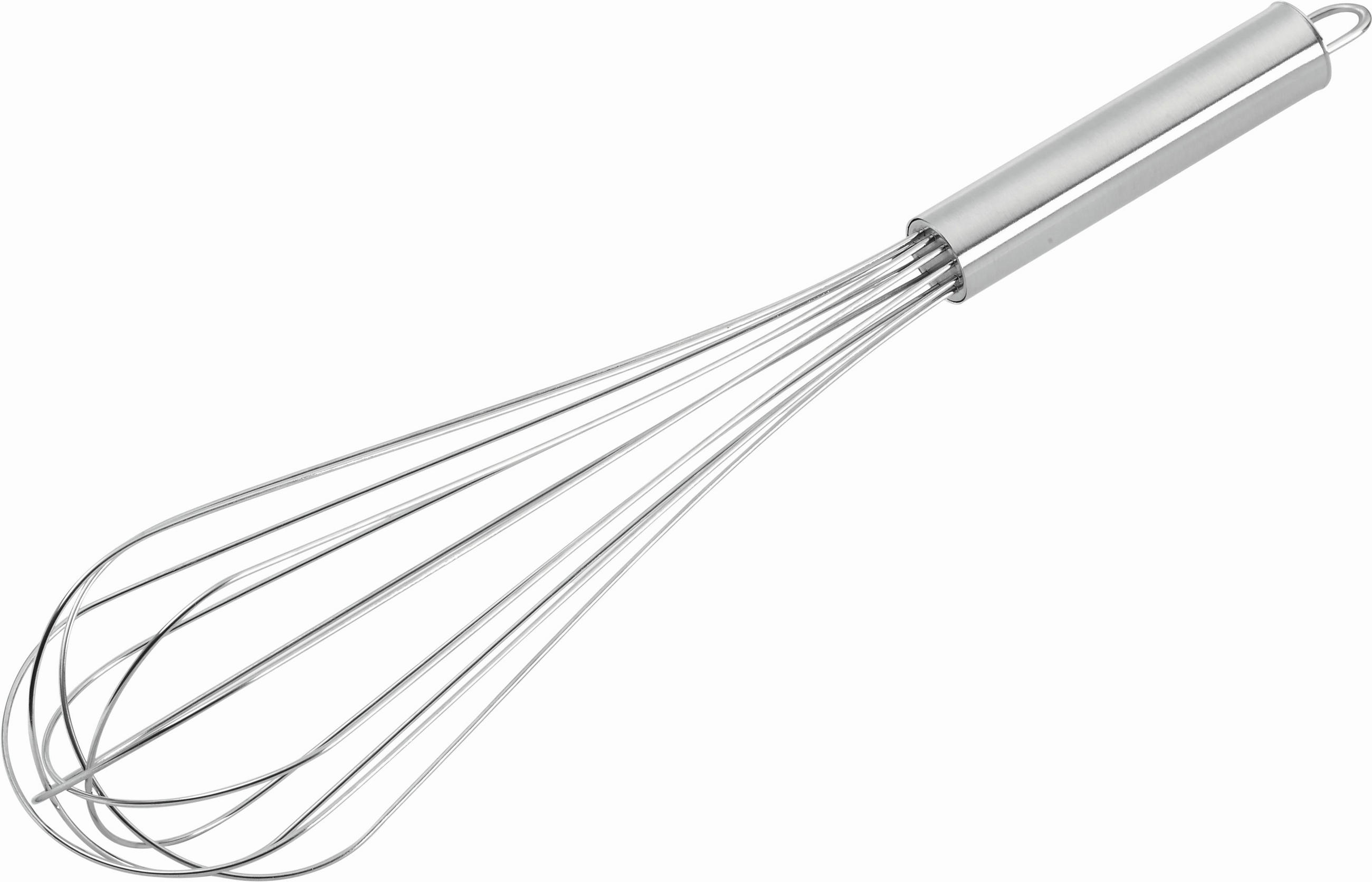 SCHNEEBESEN Dani aus Edelstahl - Edelstahlfarben, Metall (1cm) - Modern Living