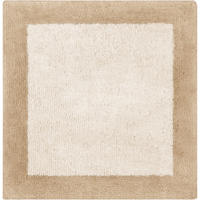 BADTEPPICHE FRAME 1010 NATUR/BEIGE - 33 - Beige, Textil (60/60cm) - Cawö