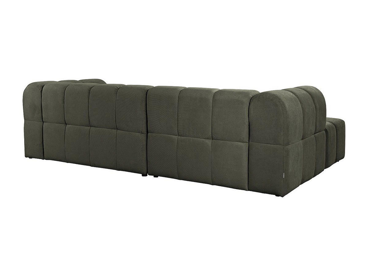SOFA - 3 Personen - stoff - khaki Rimalo - Schlammfarben, Textil (272/75/162cm) - Vente-Unique