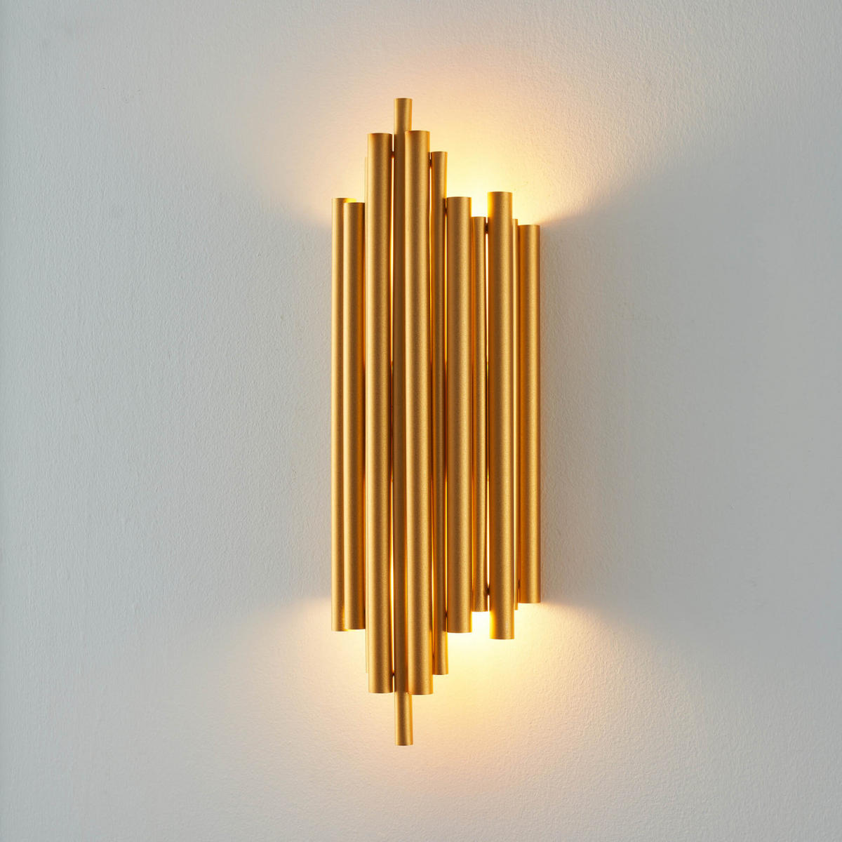 WANDLEUCHTE Rosela, Gold / Messing, 50cm - Goldfarben, Metall (10/50/18cm) - KOSILUM
