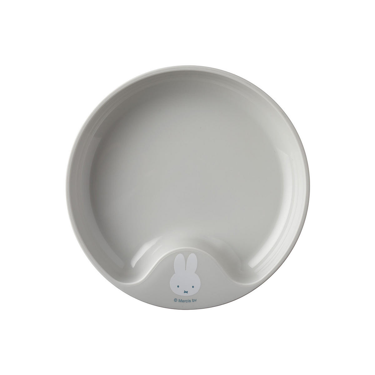LERNTELLER Mio Miffy Explore ø 17,6 cm - Hellgrau, Kunststoff (17.6/3.5/17.6cm) - Mepal