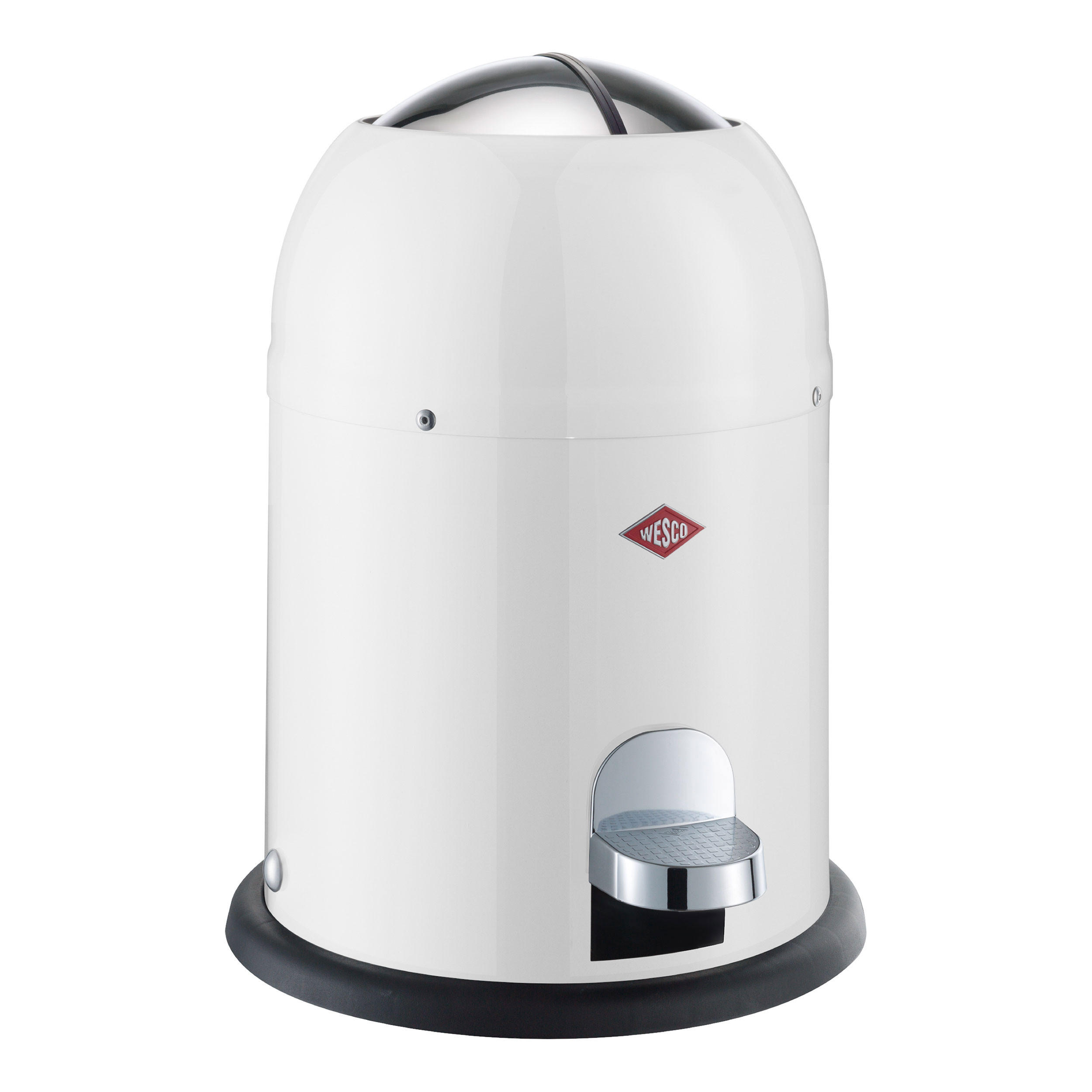 Wesco Kosmetik-Treteimer Weiß 26.4x36x26.4 cm