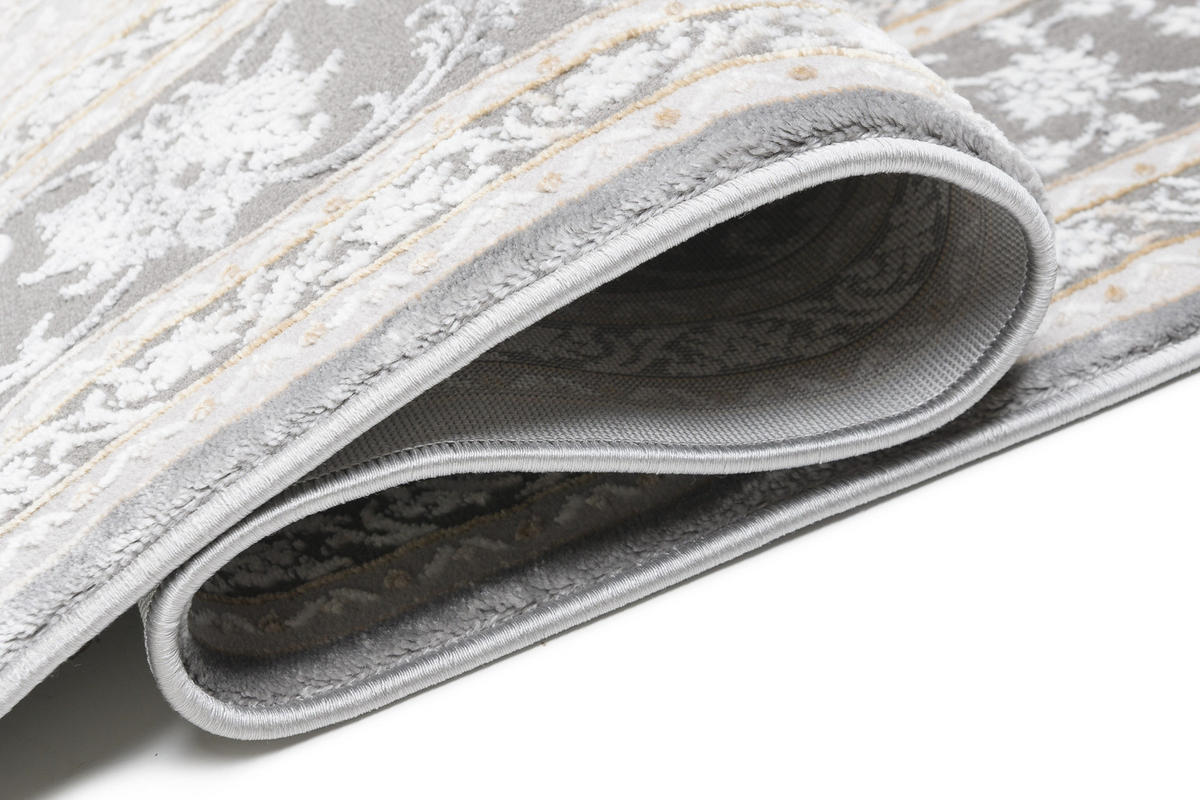 TEPPICH HERA Grau 140/200 cm - Grau, Textil (140/200cm) - Tapiso