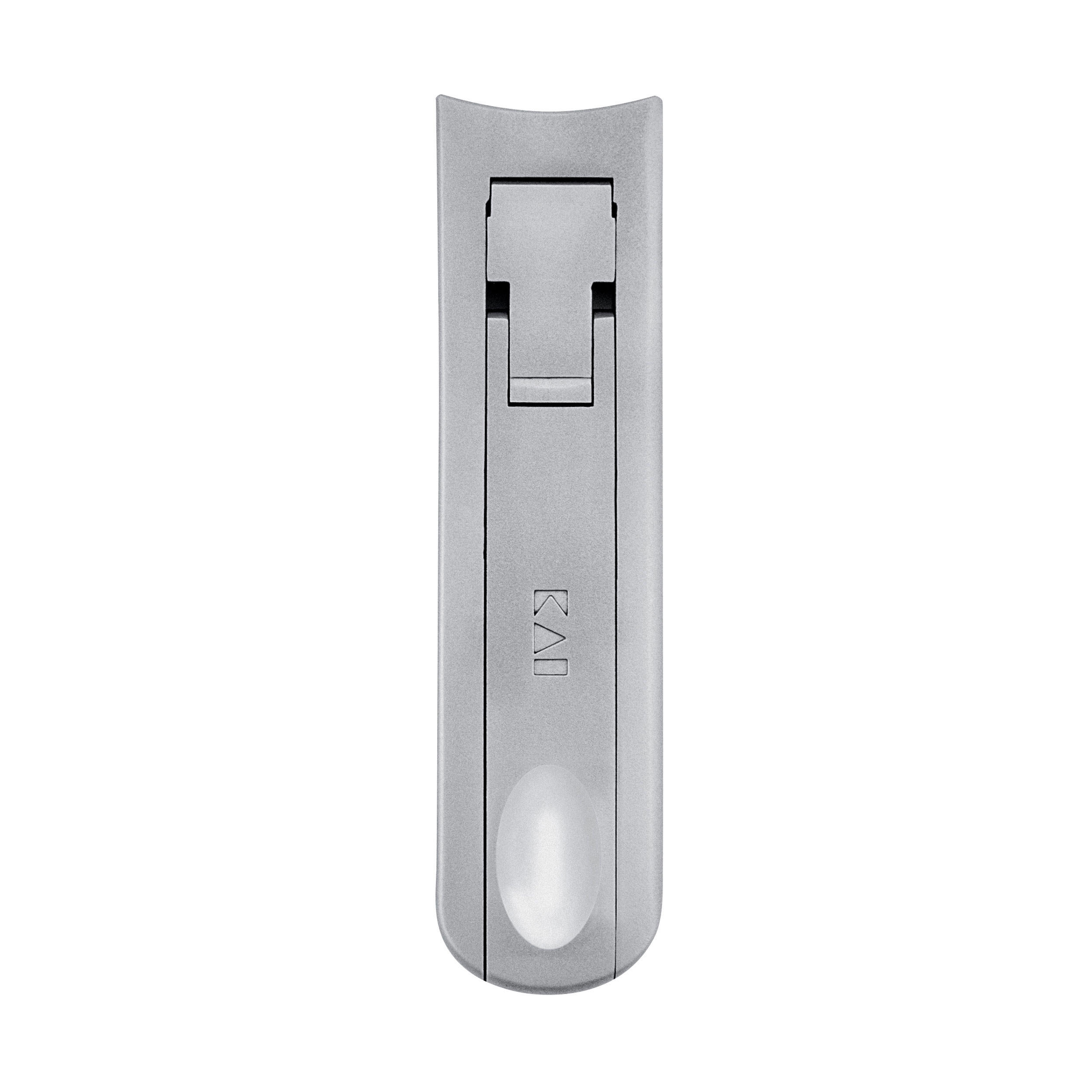 NAGELKLIPSER Mimuno mit Lederetui, Edelstahl, Silberfarben - Silberfarben, Metall (5.5/1.8/9.4cm) - Kai Messer