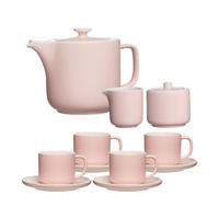 TEESERVICE Jasper rosa 11er Set - Robinienfarben, Keramik (1/1/1cm) - Ritzenhoff Breker