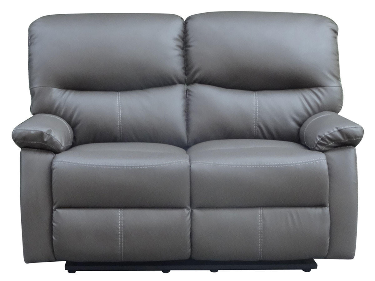 RELAXSOFA Lincoln Grau - Grau, Textil (197/103/89cm) - Habitat Garten