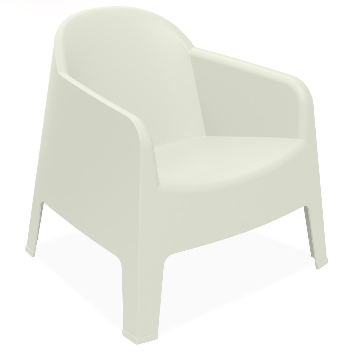GARTENMÖBEL-SET MALUS, 4-tlg - Beige, Kunststoff - KONSIMO®