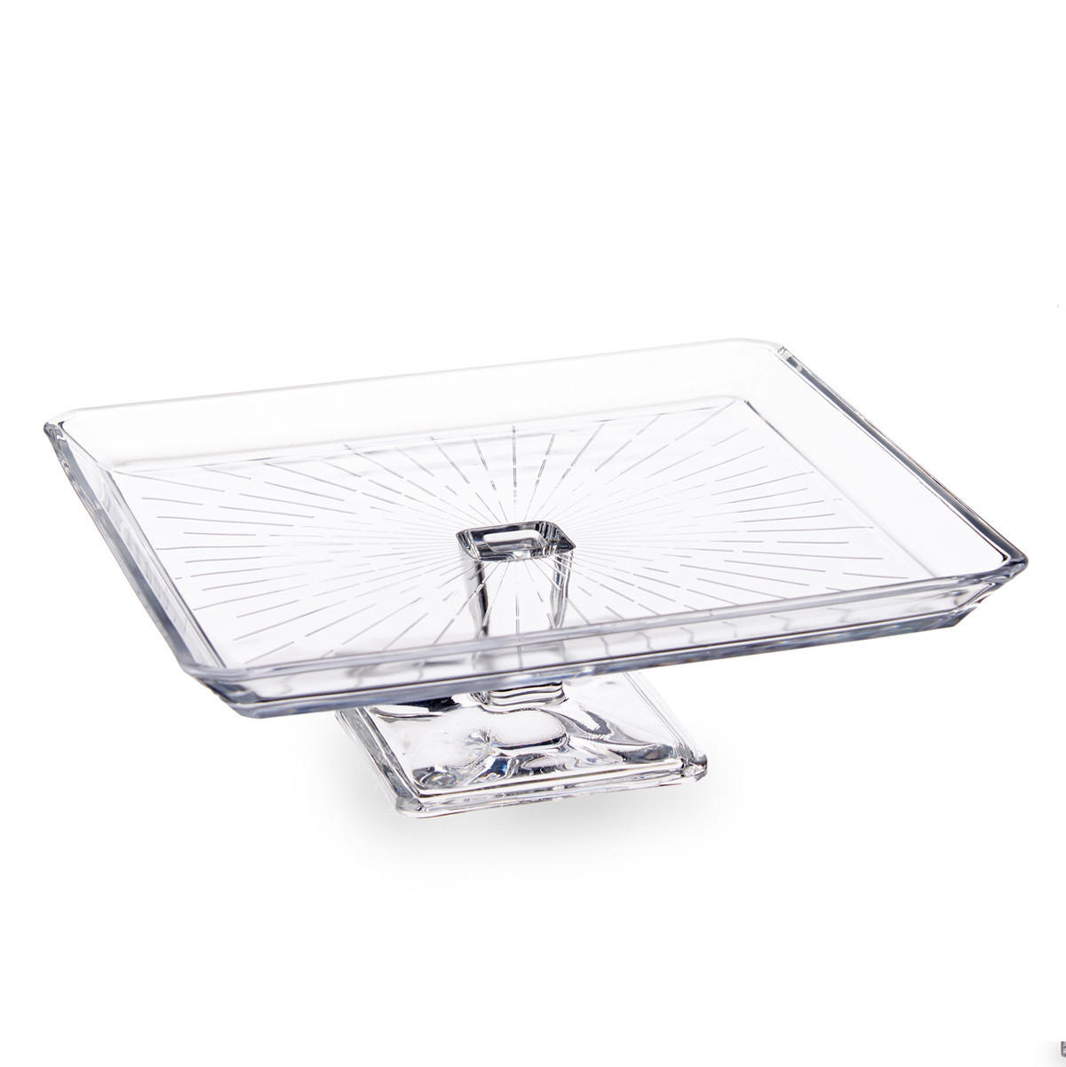 KUCHENSTÄNDER Glas Madlen Transparent 23,7/23,7/8 cm - Transparent, Glas (8cm) - Pasabahce