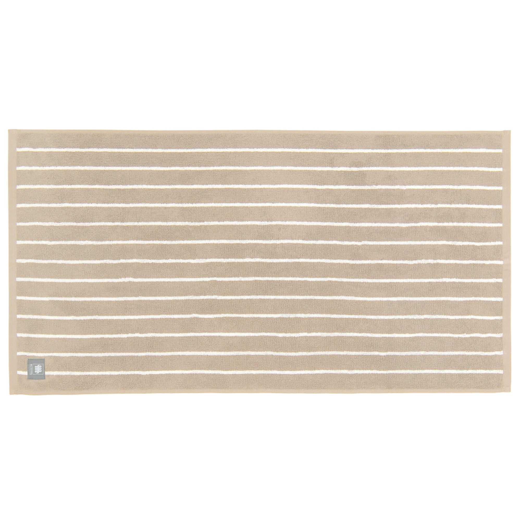 HANDTUCH NEEDLESTRIPE - Beige, Textil (50/100cm) - Musterring