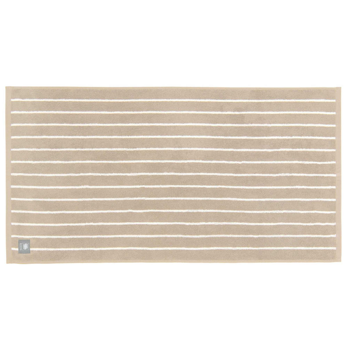 HANDTUCH NEEDLESTRIPE - Beige, Textil (50/100cm) - Musterring