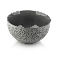 SCHALE Hudson Grau 7/14/7 cm Keramik - Grau, Keramik (7cm) - Mondex