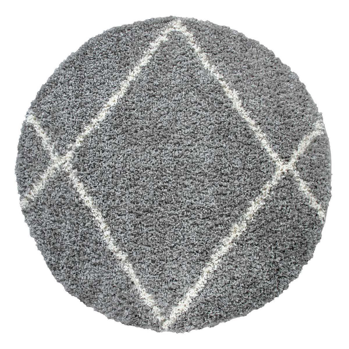 HOCHFLORTEPPICH 200/200 cm Kalmar 442 - Grau, Textil (200/200cm) - Paco Home