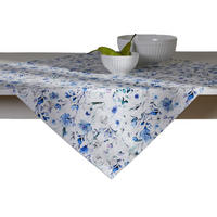 TISCHDECKE Louisano - Blau, Textil (80/80/1cm) - home&you