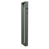 GARDEROBE Erna 13x32x172 Pinie Green matt Lack - Grün, Holzwerkstoff (32/172/13cm) - 58aufmkessel