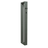 GARDEROBE Erna 13x32x172 Pinie Green matt Lack - Grün, Holzwerkstoff (32/172/13cm) - 58aufmkessel