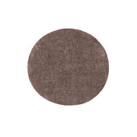 HOCHFLOR-TEPPICH City Shaggy 500 Braun 160 cm Rund - Braun, Textil (160/160cm) - carpet city