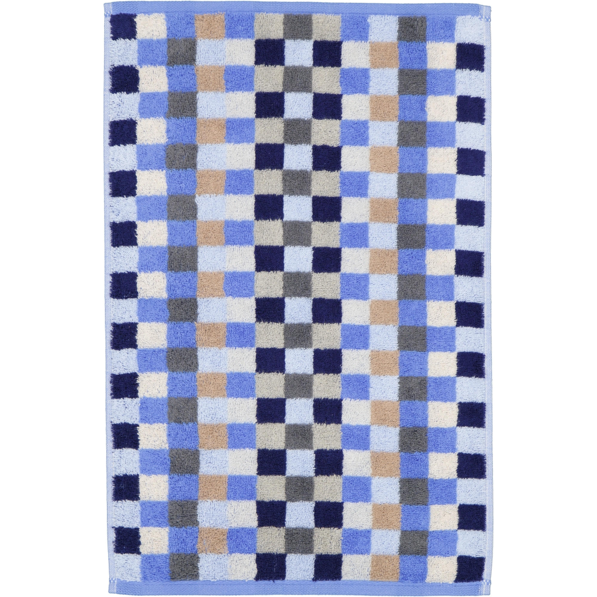 HANDTÜCHER UNIQUE KARO 942 SAPHIR - 11 - Blau, Textil (30/50cm) - Cawö
