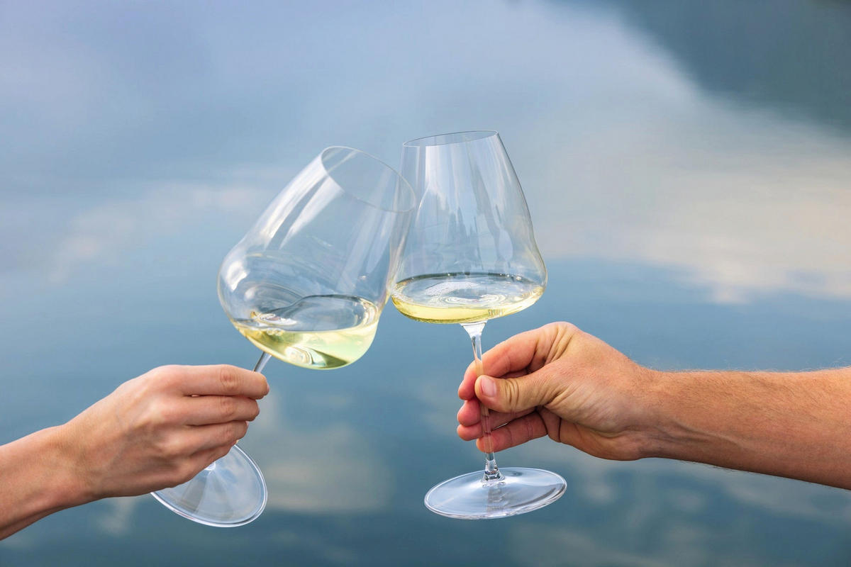 WEISSWEINGLAS Winewings Sauvignon Blanc, Kristallglas, H 25 cm - Transparent, Glas (0.4L) - Riedel