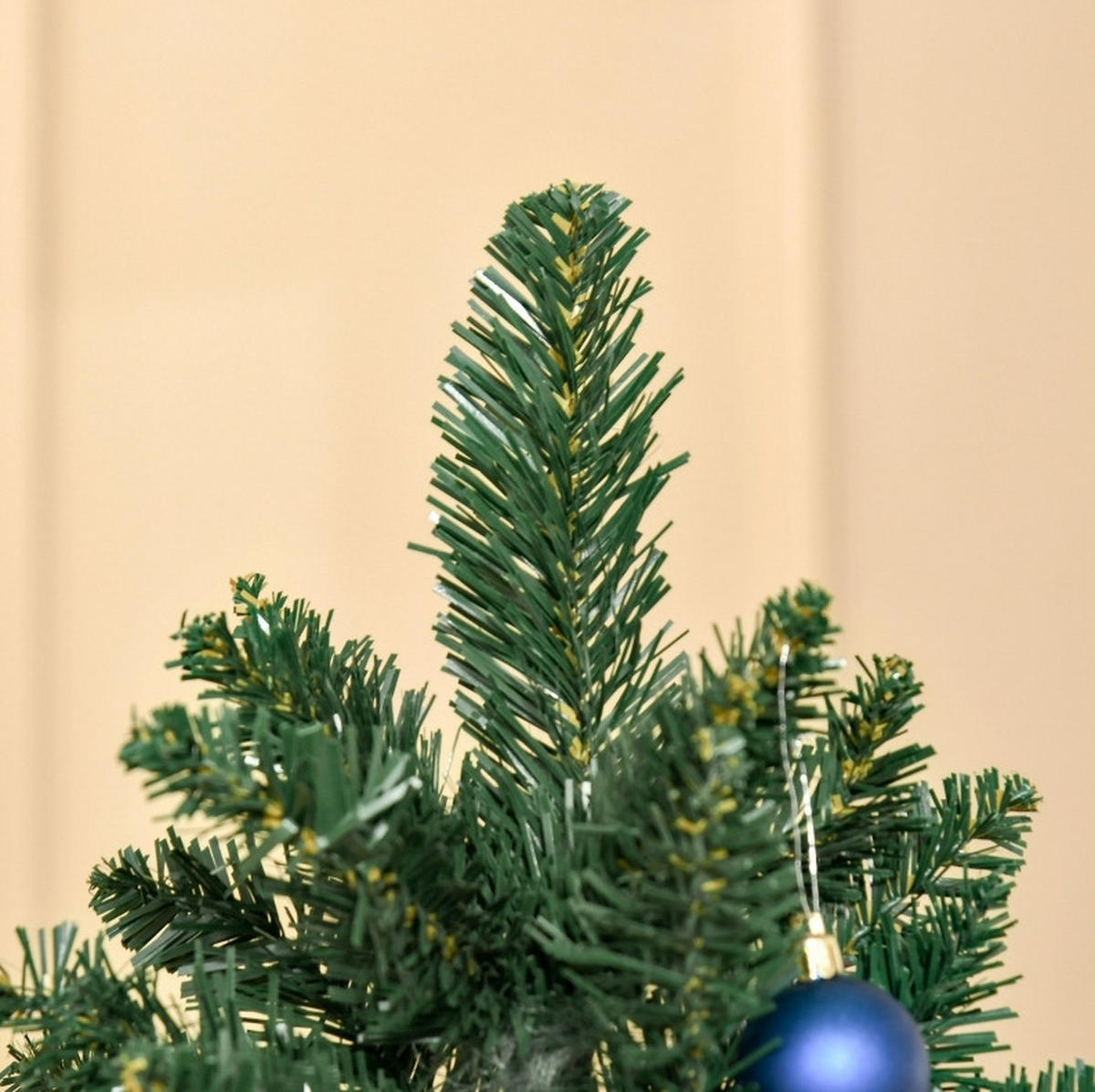 WEIHNACHTSBÄUME 90/90/180 cm grün aus Kunststoff mit 724 Zweigen - Grün, Kunststoff (180cm) - OKWISH