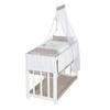 BEISTELLBETT Indibär 4in1 Set 90 x 45 cm - Weiß, Holzwerkstoff (45/90cm) - Roba