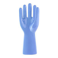 SCHMUCKSTÄNDER Arts of Parts Hand groß, Steingut, Blau, 12 x 7.5 x 30 cm - Blau, Keramik (7.5/30/12cm)