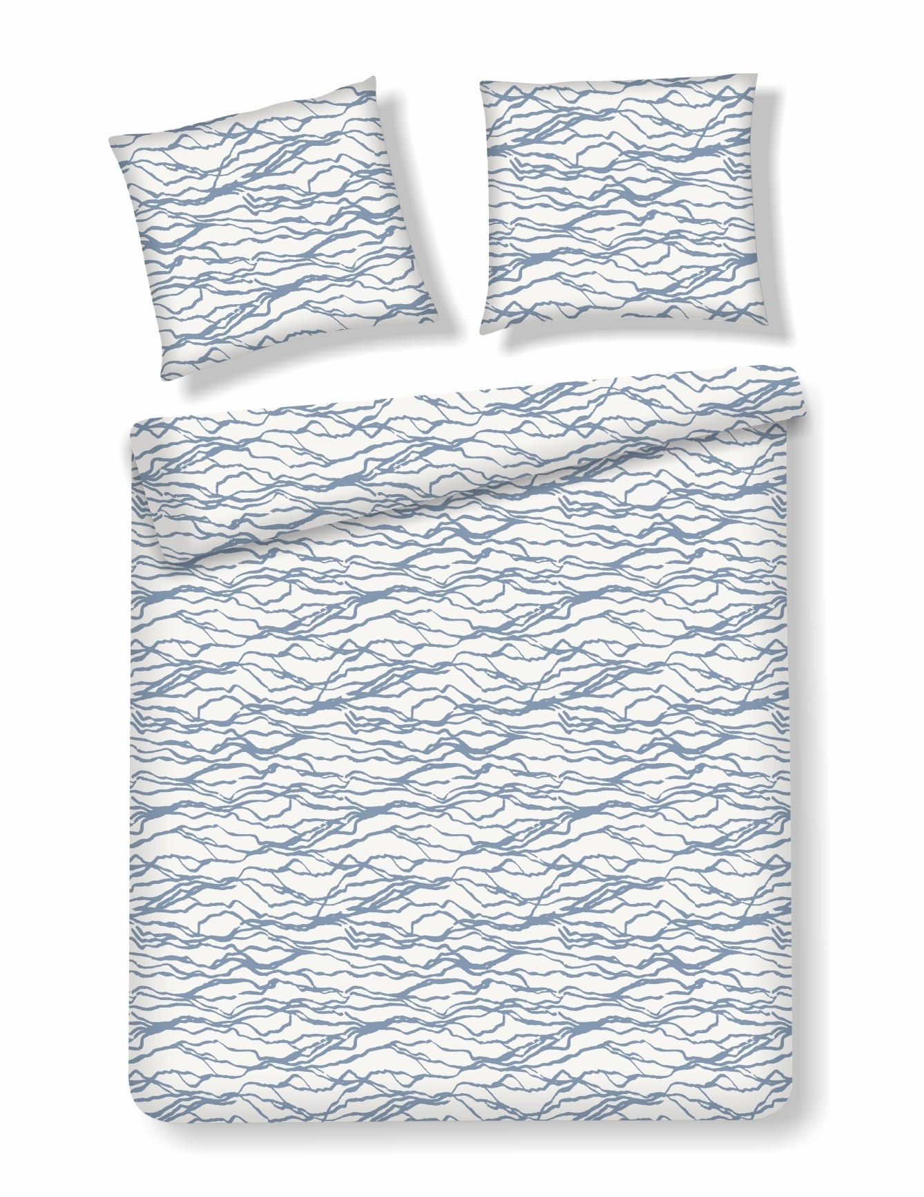 BETTWÄSCHE Rafi - Weiß, Textil (200/220cm) - home&you