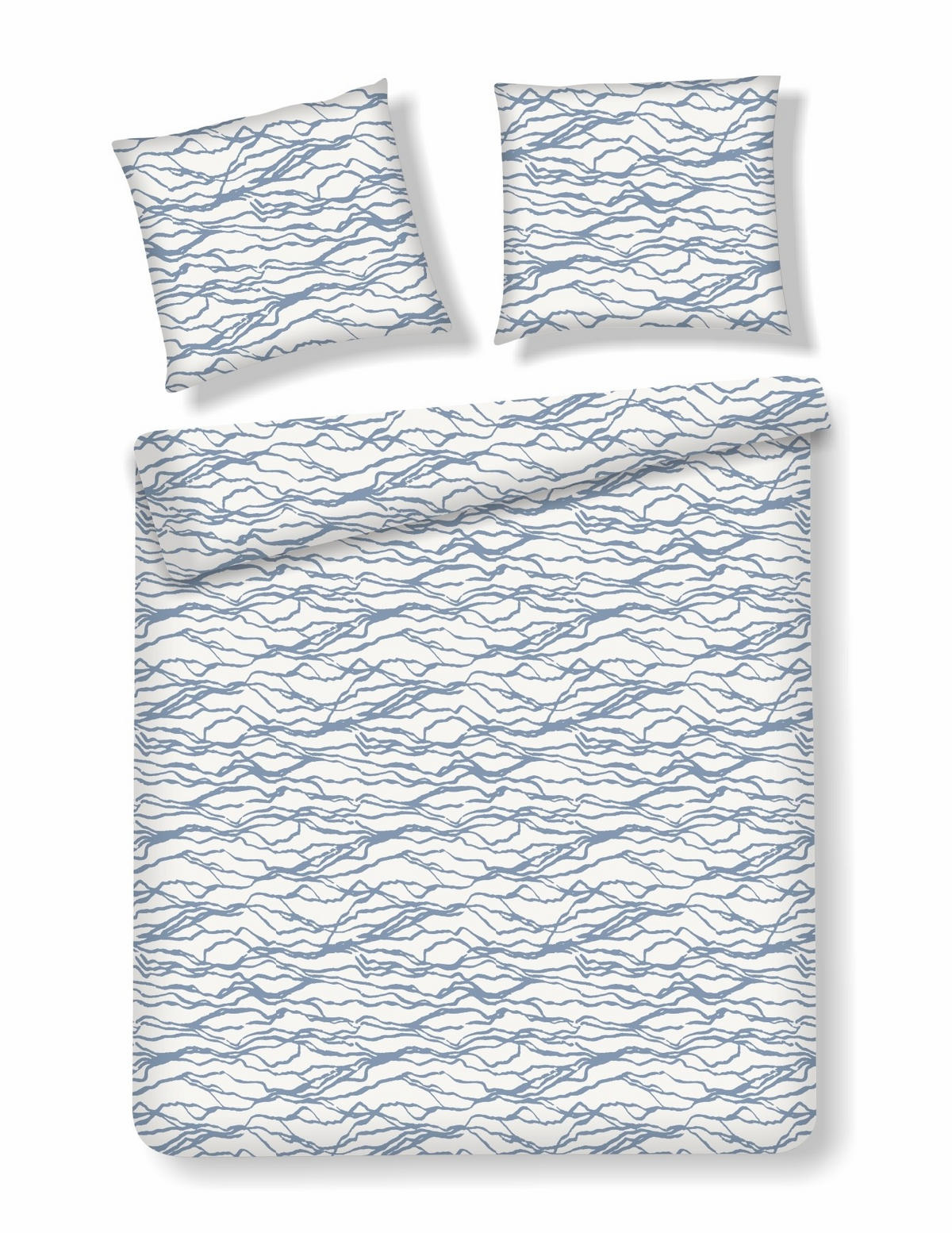 BETTWÄSCHE Rafi - Weiß, Textil (200/220cm) - home&you