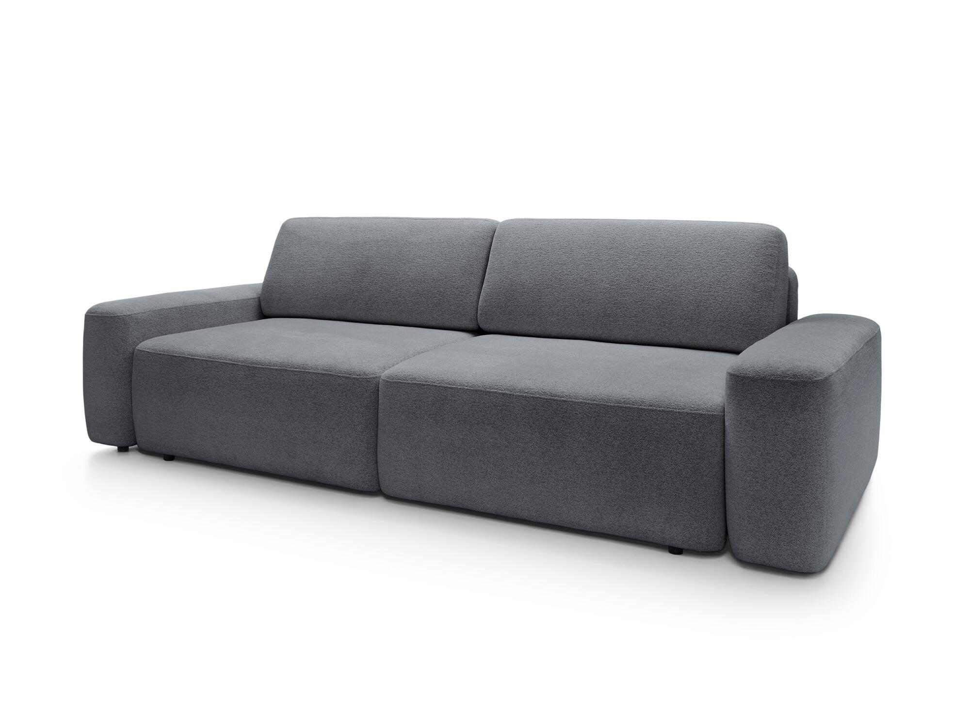 SOFA BOULI Grau 257x105x82 cm - Grau, Textil (257/82/105cm) - FURNLUX