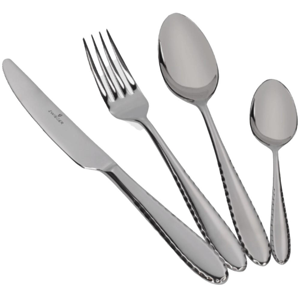 BESTECKSET Castello Silber 27/25/5 cm Metall - Silberfarben, Metall - Mondex