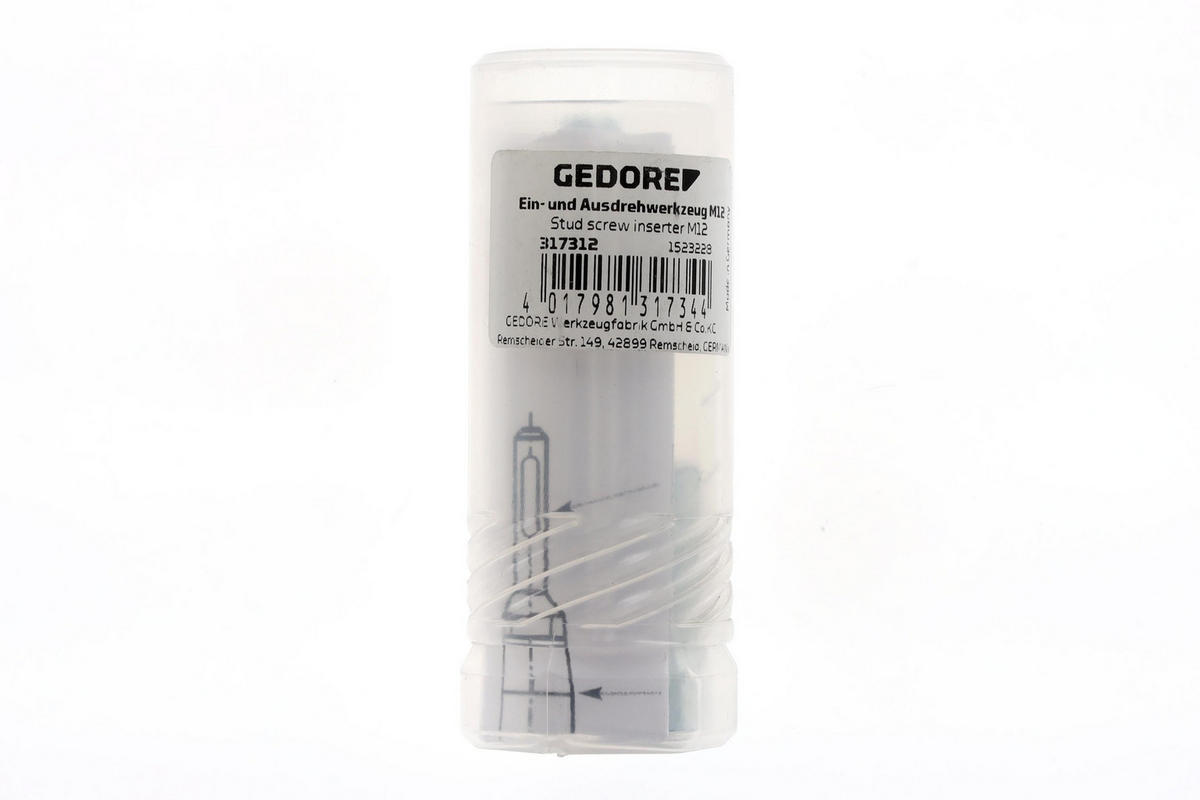 317312 EIN- UND AUSDREHWERKZEUG M12 - Multicolor, Kunststoff/Metall (4/10cm) - Gedore