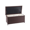 KISSENBOX aus Poly-Rattan HxBxT 51x100x50cm Premium braun 170L - Braun, Kunststoff (100/51/50cm) - PROREGAL