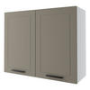 KÜCHENHÄNGESCHRANK Kvantum W3/90 Beige Matt / Weiß Matt 90 / 32,5 / 72cm - Beige/Weiß, Holz/Holzwerkstoff (90/72/32.5cm) - Feldmann-Wohnen