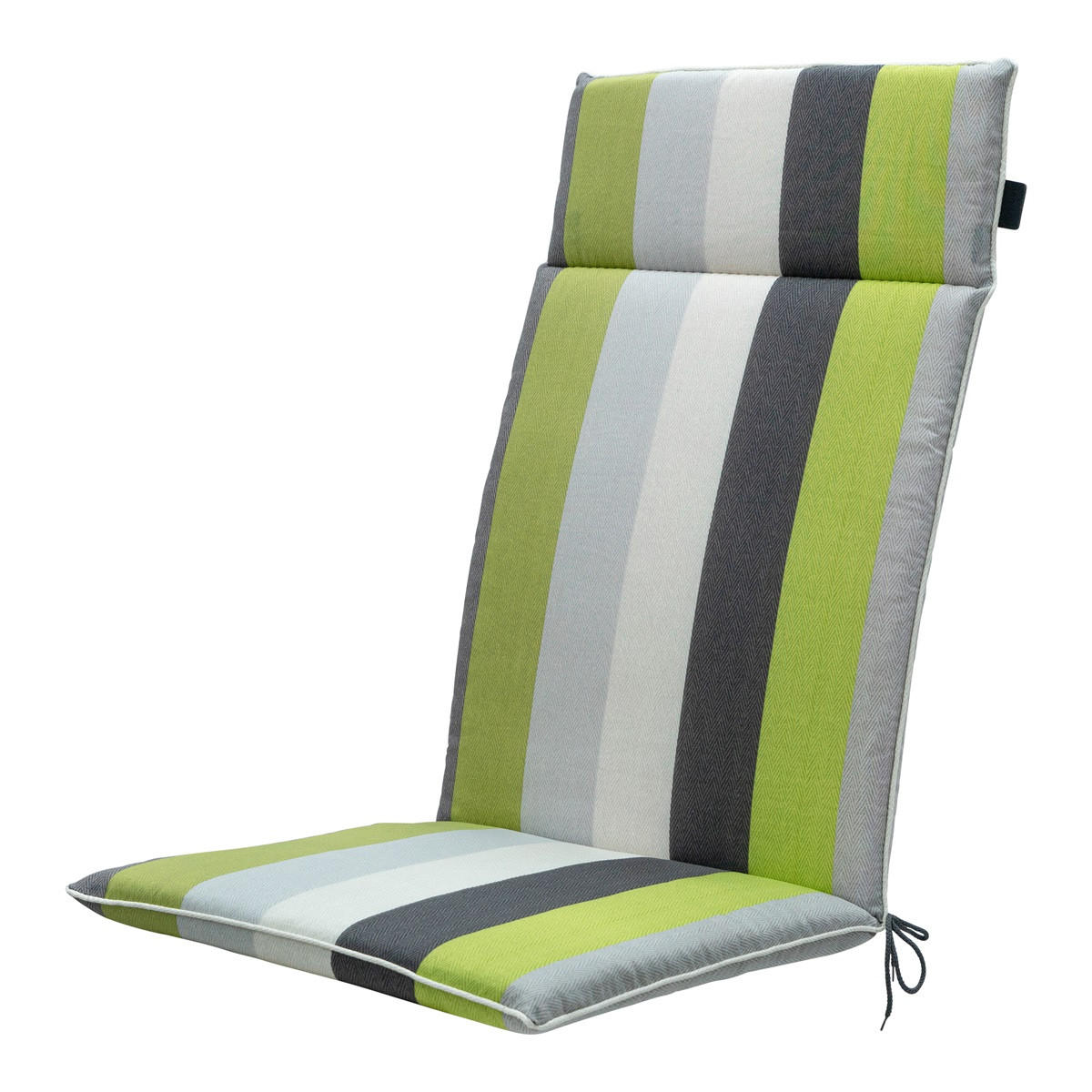 GARTENSTUHLKISSEN Victoria 120/50 cm 4er-Set - Grün, Textil (50/8/120cm) - Madison