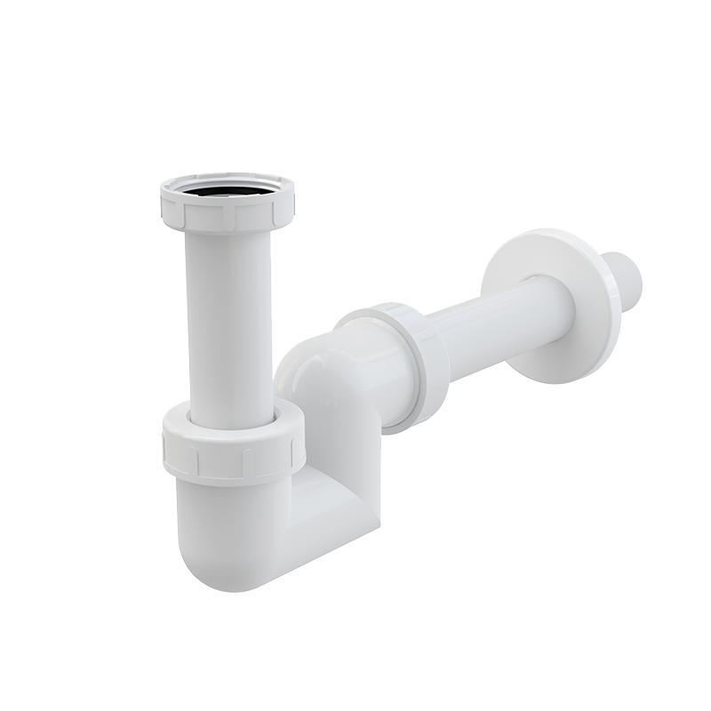 SIPHON für Waschbecken und Bidets DN32 Kunststoff - Weiß, Kunststoff (22cm) - Alcadrain