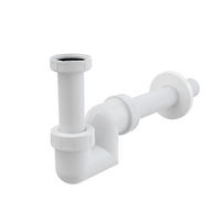 SIPHON für Waschbecken und Bidets DN32 Kunststoff - Weiß, Kunststoff (22cm) - Alcadrain