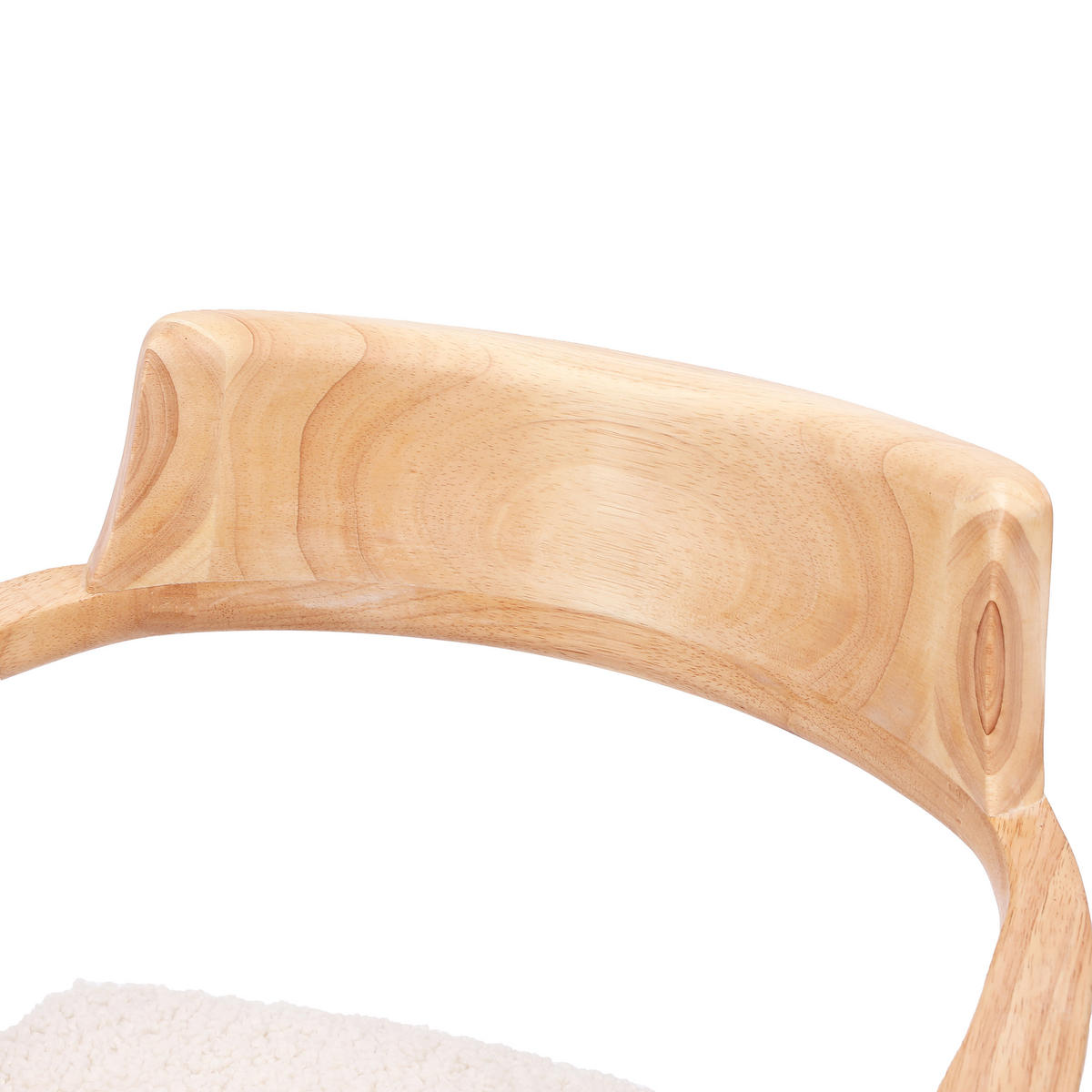 STUHL 2er-Set Holz Weiß - Weiß, Holz (58/75/57.5cm) - Nordlys