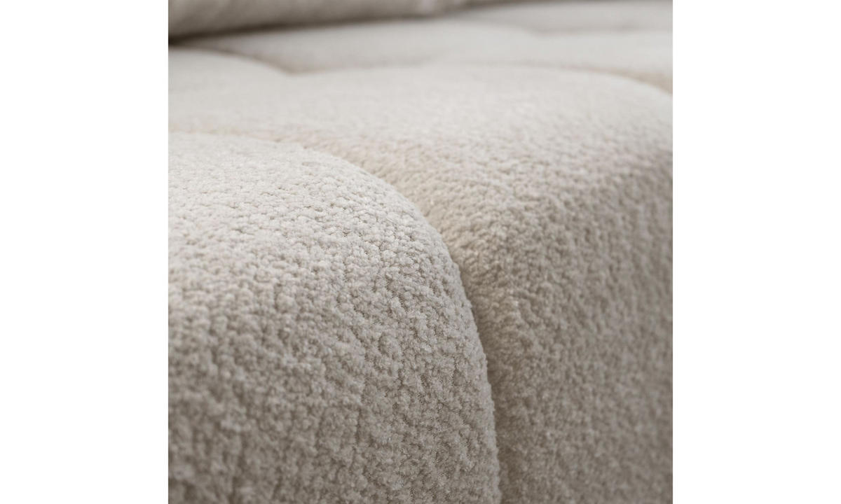 ECKSOFA MALIBU XL 275/150/87 cm Coral 65 - Ecru, Textil (275/150cm) - Lookway