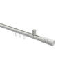 INNENLAUF-GARDINENSTANGEN-SET Sonius Zoena 140 cm, 1-läufig, 20 mm Ø Weiß - Weiß, Metall (140cm) - INTERDECO