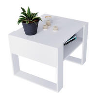 COUCHTISCH Karo65 65/45/53,6 - Weiß, Holzwerkstoff (54/65/45cm) - RAUMHIRSCH FURNITURE