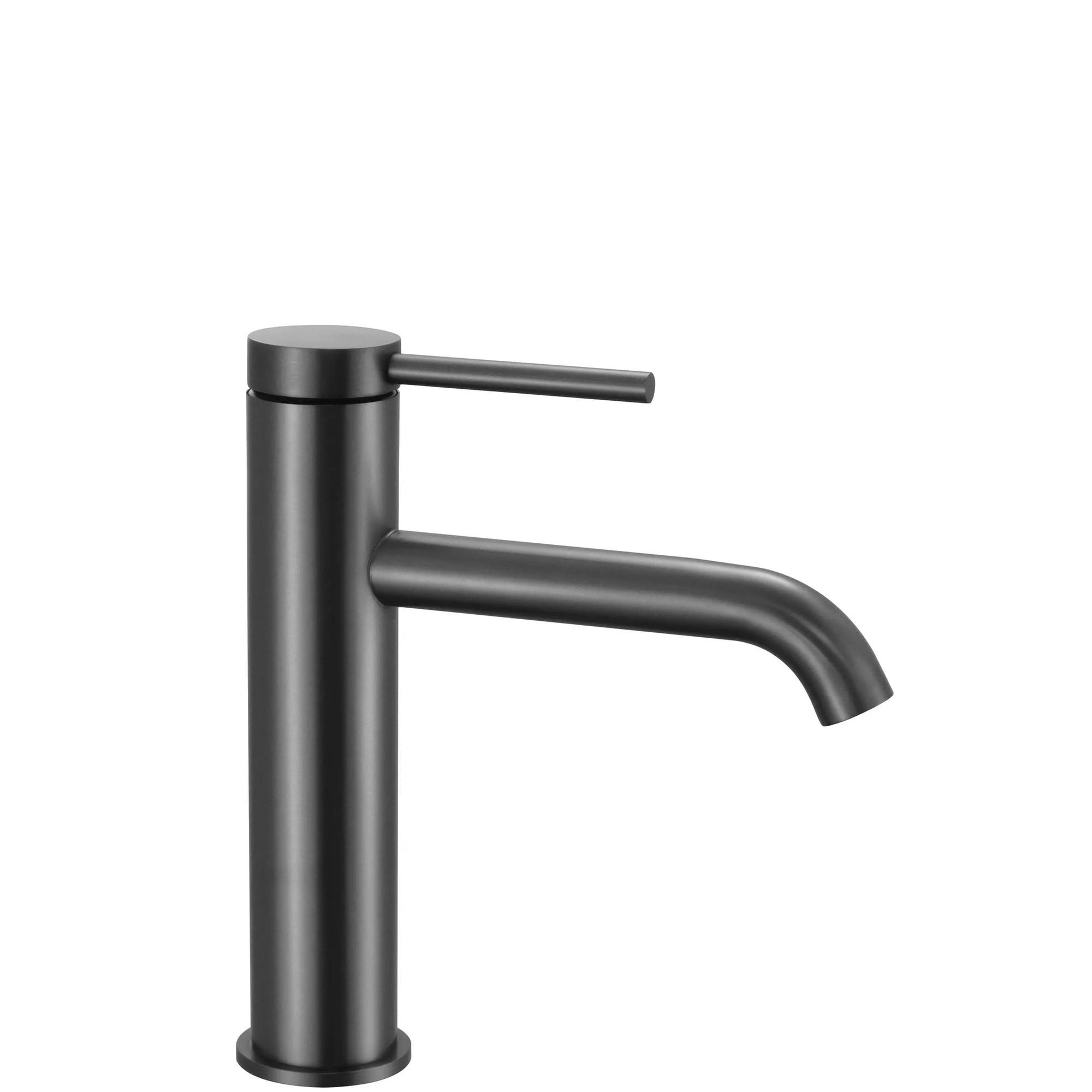 WASCHBECKENARMATUR Rea Clif Titanium - Titanfarben, Metall (4/20.5/16.5cm) - REA
