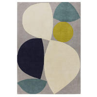 TEPPICH handgetuftet HORIZON Blau 160 x 230 cm - Blau, Naturmaterialien (160/230cm) - Novatrend