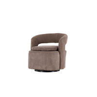 SESSEL, Laurel, Braun, Metall / Stoff, 69 x 72 x 75 cm - Braun, Textil/Metall (69/75/72cm) - ebuy24