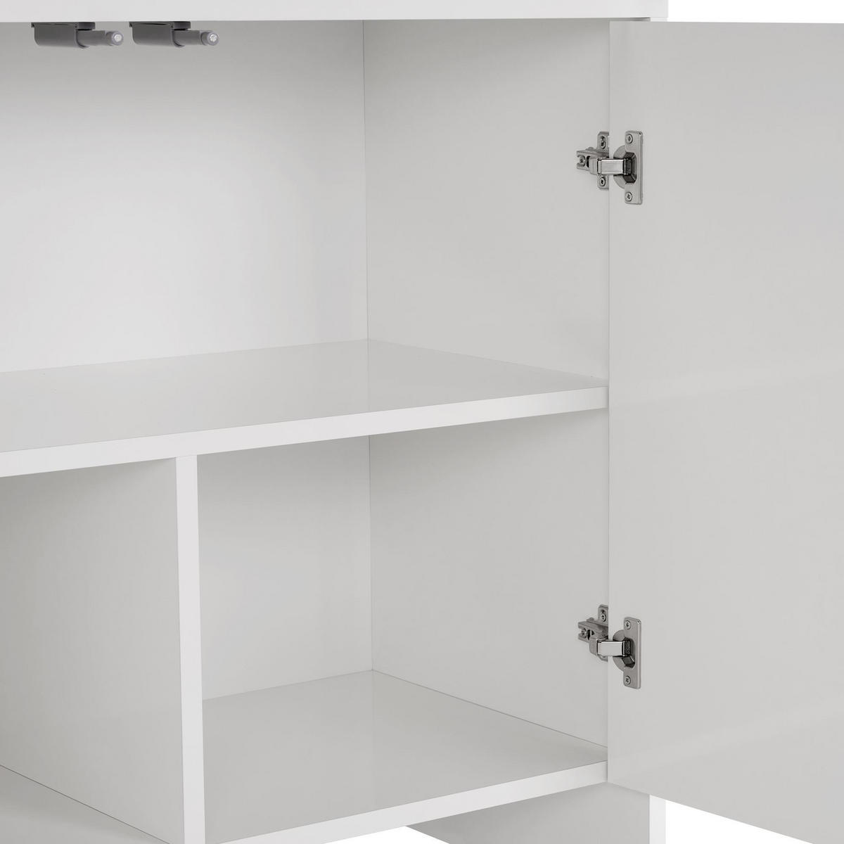 BUFFETSCHRANK arlen weiss - Weiß, Holz (180/80/45cm) - Habitat Garten