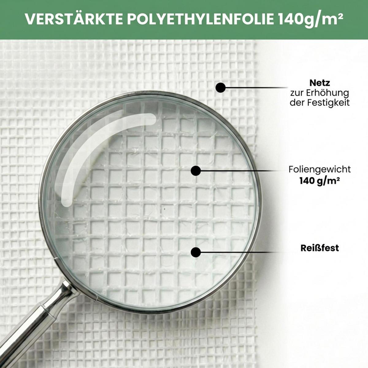 ANLEHNGEWÄCHSHAUS, Weiß, 100x200x210 cm - Weiß, Metall (100/210/200cm) - Akord
