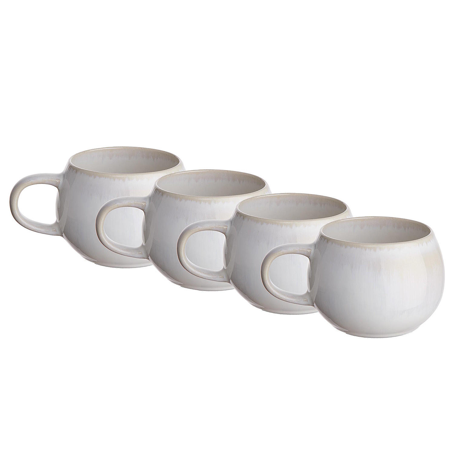TASSE (4er Set) Cottage - Weiß, Keramik (0.35L) - BUTLERS