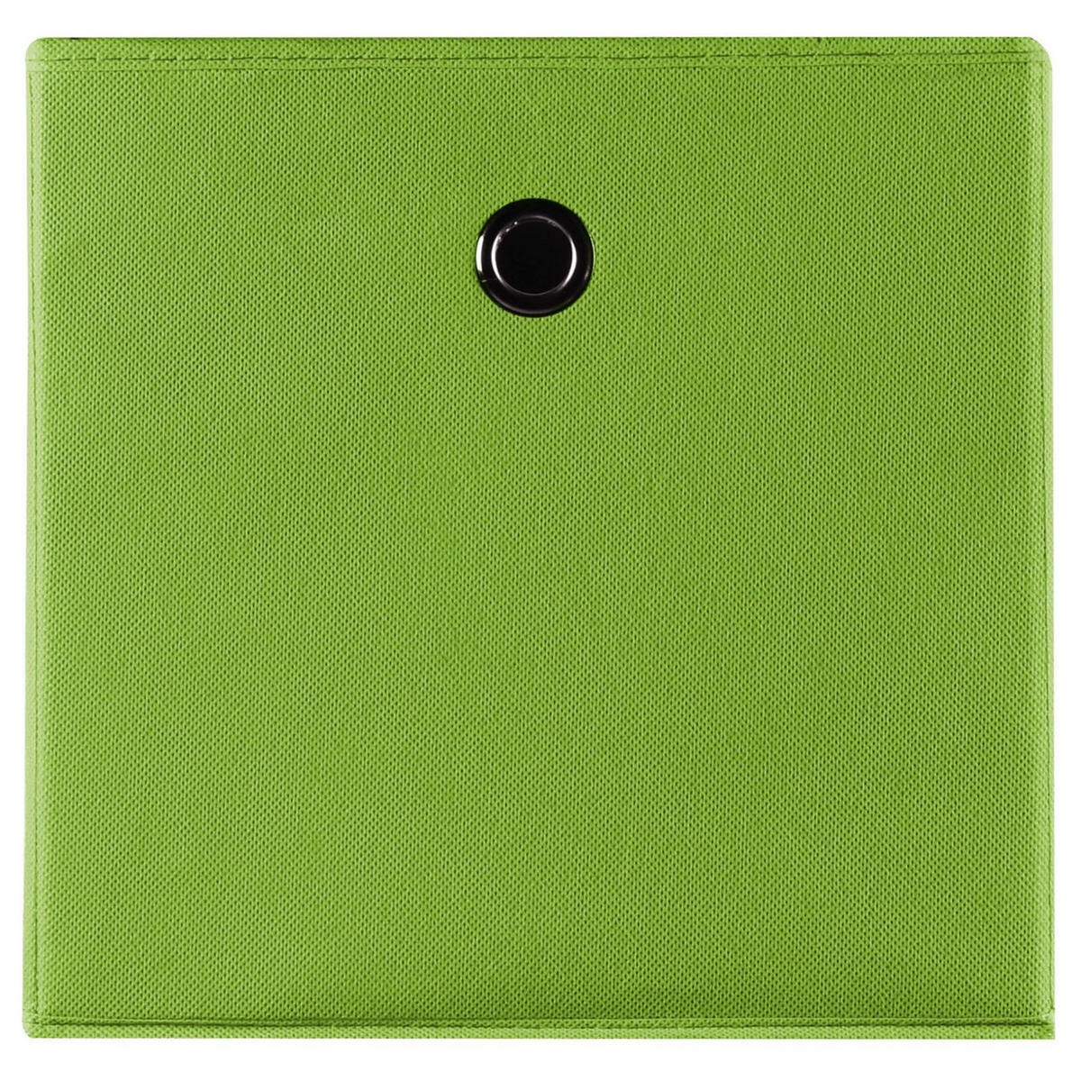 FALTBOX ELA 2ER-SET - Grün, Textil (27/27/27cm) - IDIMEX