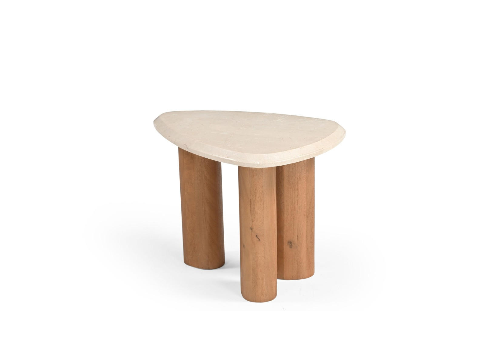 COUCHTISCH Nuvé Mangoholz 60 cm / 45 cm Beige - Beige, Holz (45/60/46cm) - Villa Möbel