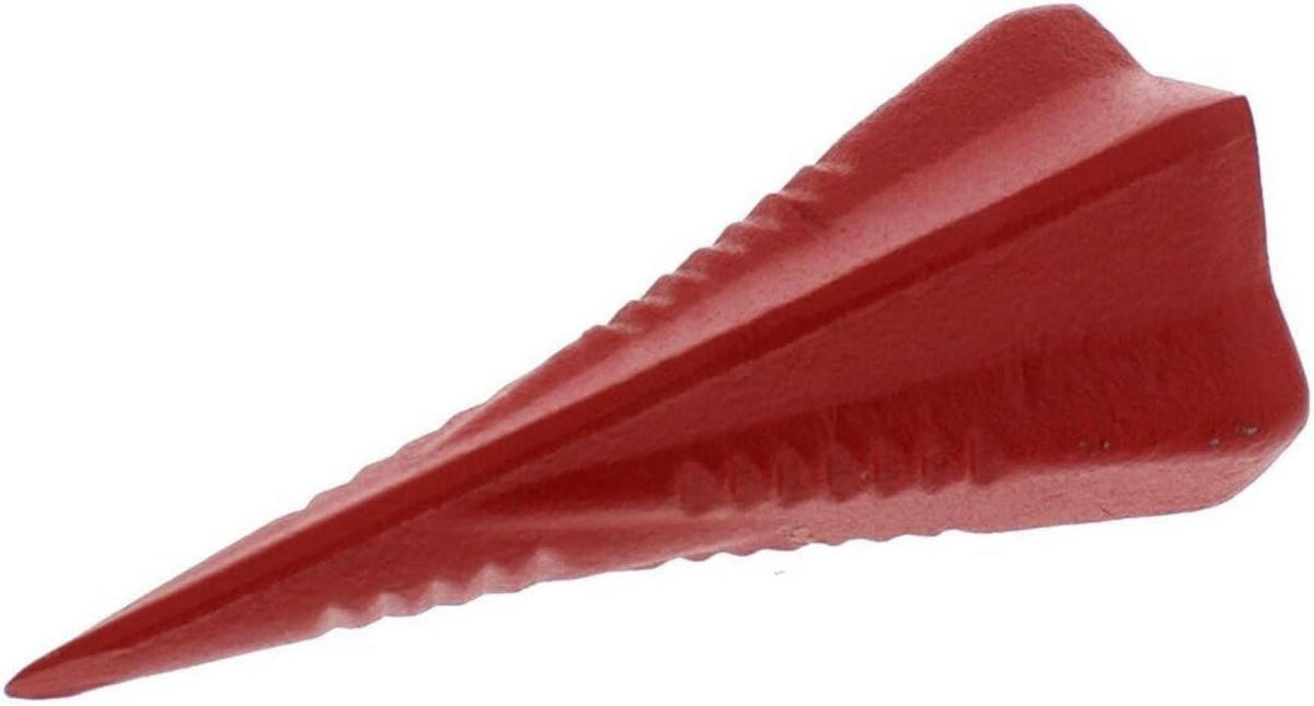 MEISSEL – diamantbeschichtet – zum Spalten von Holz – Rot, 1,6 kg - Rot, Metall (6.5/6.5/17cm) - DCA