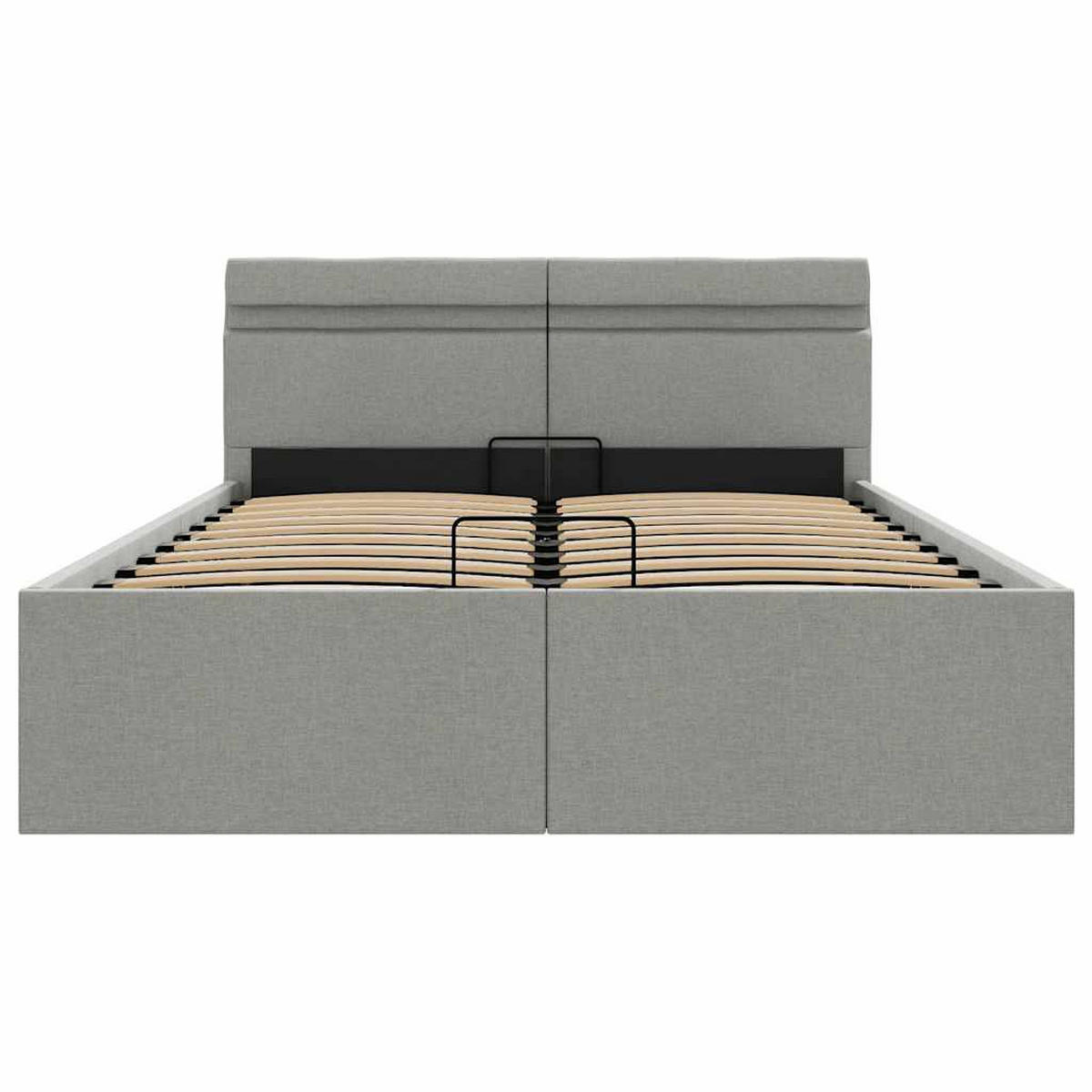 METALLBETT Irwin 148/211 cm - Grau, Metall (140/200cm) - Nettlife