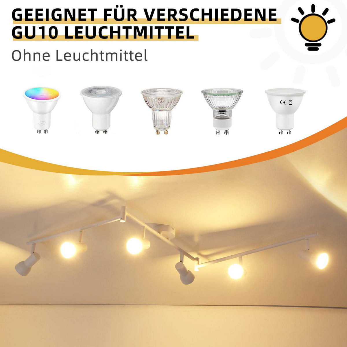 DECKENLEUCHTE Lemons 150/8/18.5cm - Weiß, Metall (150/8/18.5cm) - Nettlife